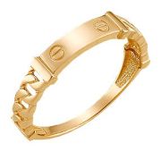 К24353 Кольцо без вставок (Au 585)