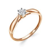 К2536-120-1,26 Кольцо помолвочное с бриллиантом бренд Империал (Au 585)