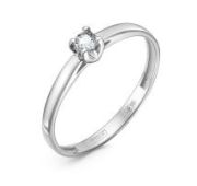 К0786-220-1,09 Кольцо помолвочное с бриллиантом бренд Империал (Au 585)