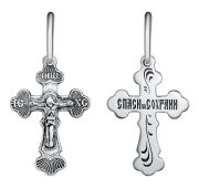 13-001099-104000 Подвеска крест (Серебро 925)