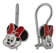 23-000064-113000 Серьги детские микки маус с эмалью (Серебро 925)