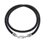 05-000090-105810 шнурок текстиль (Серебро 925)