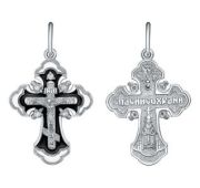 13-001827-130010 Подвеска крест с фианитами (Серебро 925)