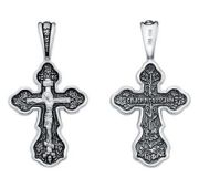 13-001925-115000 Подвеска крест (Серебро 925)