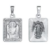 21-000984-115000 Подвеска икона Ангел Хранитель (Серебро 925)