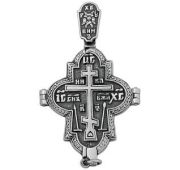 19-000028-115000 Подвеска крест мощевик (Серебро 925)