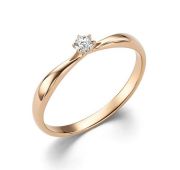 16044-100-1,72 Кольцо помолвочное с бриллиантом  (Au 585)