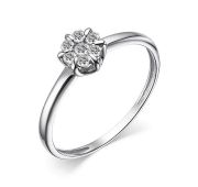 15087-200-1,23 Кольцо с бриллиантами бренд Алькор (Au 585)