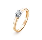 211-1120-1,61 Кольцо с бриллиантом бренд Лето (Au 585)