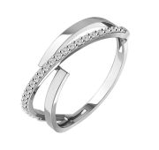 21-118742 Кольцо с фианитами бренд Sanis (Au 585)