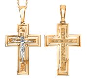 01-408108 Подвеска крест бренд Sanis (Au 585)