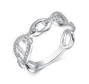 01-3983/00КЦ-00 Кольцо с фианитами бренд Алькор (Серебро 925)