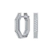 2101704-00775 Серьги с фианитами бренд Pokrovsky (Серебро 925)