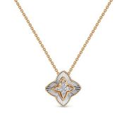 63070-159-00-01-3,04 Колье четырехлистник с бриллиантами бренд Vesna (Au 585)