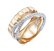 1080-1120-7,55 Кольцо с бриллиантами бренд Лето (Au 585)