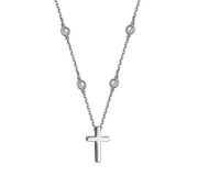 06-2806/00СВ-00 Колье крест бренд Алькор (Серебро 925)