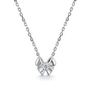 06-4556/00КЦ-00 Колье бант бренд Алькор (Серебро 925)