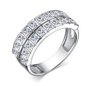 01-2780/00КЦ-00 Кольцо с фианитами бренд Алькор (Серебро 925)
