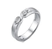 01-3711/000Б-00-2,98 Кольцо с бриллиантом бренд Алькор (Серебро 925)