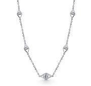 06-4760/00КЦ-00 Колье с фианитами бренд Алькор (Серебро 925)