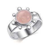 01-4407/00РК-00 Кольцо с кварцем бренд Алькор (Серебро 925)