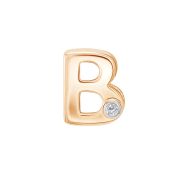 04-63-0082-00 Подвеска буква В бренд Zolotye uzory (Au 585)