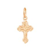 03-0082 Подвеска крест бренд Zolotye uzory (Au 585)