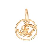 00-63-0237-00 Подвеска знак зодиака рак бренд Zolotye uzory (Au 585)