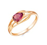 02-51-0448-17 Кольцо с родолитом бренд Zolotye uzory (Au 585)