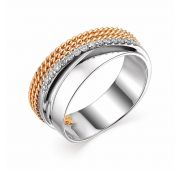 13078-200 4,1 Кольцо с бриллиантом бренд Алькор (Au 585)