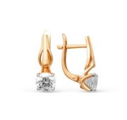21802461 Серьги из золота (Au 585)