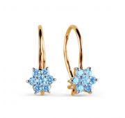 т142025444 Серьги детские бренд Karatov (Au 585)