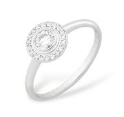 1010011061-1 Кольцо из серебра (Серебро)