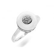 632557 Кольцо керамика (Серебро)