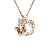 2949004011048 Подвеска бабочка бренд Platina (Au 585)