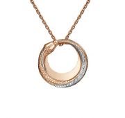 2984000001048 Подвеска золотая змея бренд Platina (Au 585)