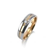 Н-ЕК-1-1бр/кб 3,31 кольцо обручальное бренд Graf Кольцов (Au 585)