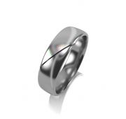 В-58/б кольцо обручальное из белого золота бренд Graf Кольцов (Au 585)