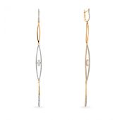 01-215723 Серьги из золота бренд Sanis (Au 585)