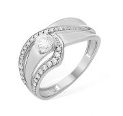 1010015917-501 Кольцо (Серебро)