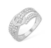 1010015896-501 Кольцо из серебра (Серебро)