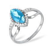 1021010186-1 Кольцо из серебра (Серебро)