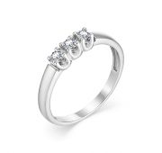 1-235-20 2,42 Кольцо с бриллиантами из белого золота бренд Первая Бриллиантовая Компания (Au 585)