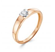 1-316-10 2,04 Кольцо из золота помолвочное с бриллиантом бренд Первая Бриллиантовая Компания (Au 585)