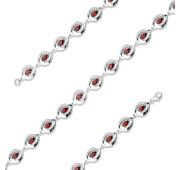 1410011184-1 Браслет из серебра (Серебро)