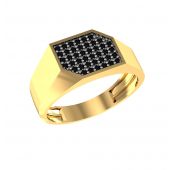 01-540108 Кольцо с фианитами бренд Sanis (Au 585)
