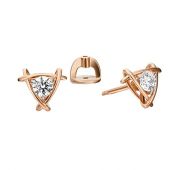 4474-00-501-10-38 Серьги пуссеты бренд Platina (Au 585)