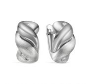 с222241 Серьги без вставок бренд Delta (Серебро)