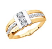 018254 Кольцо из золота (Au 585)