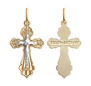 121452 Подвеска крест из золота (Au 585)